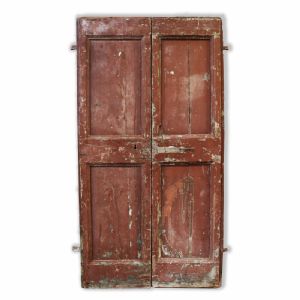 Alte, lackierte Holztür. Epoche 1800.